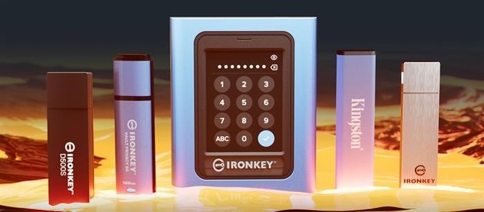 Семейство устройств Kingston Ironkey, включая зашифрованные USB- и SSD-накопители