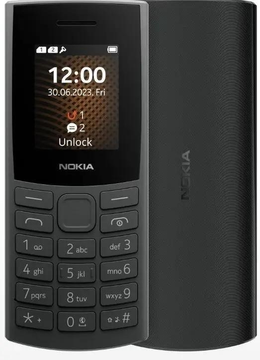 Мобильные телефоны Nokia 106 TA-1564 DS EAC Charcoal (черный)