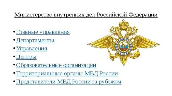Официальное название МВД России и его история